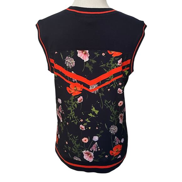 Ted Baker Namib Hedgerow Top Size XS Floral Tank Silk - Picture 5 of 10